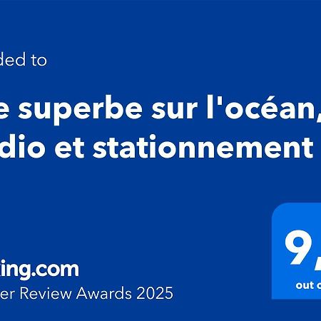 Vue Superbe Sur L'Ocean, Studio Et Stationnement Saint-Jean-de-Monts Exteriér fotografie